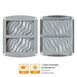 Picture of SILICONE MOULD CHOCOLATE BAR DUNE 17,2 X 20,7 X 2 H CM CAV.